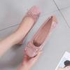 2026 Spring Summer Women Flats Elegant Ladies Flat Shoes Pink Black Plus Size 42