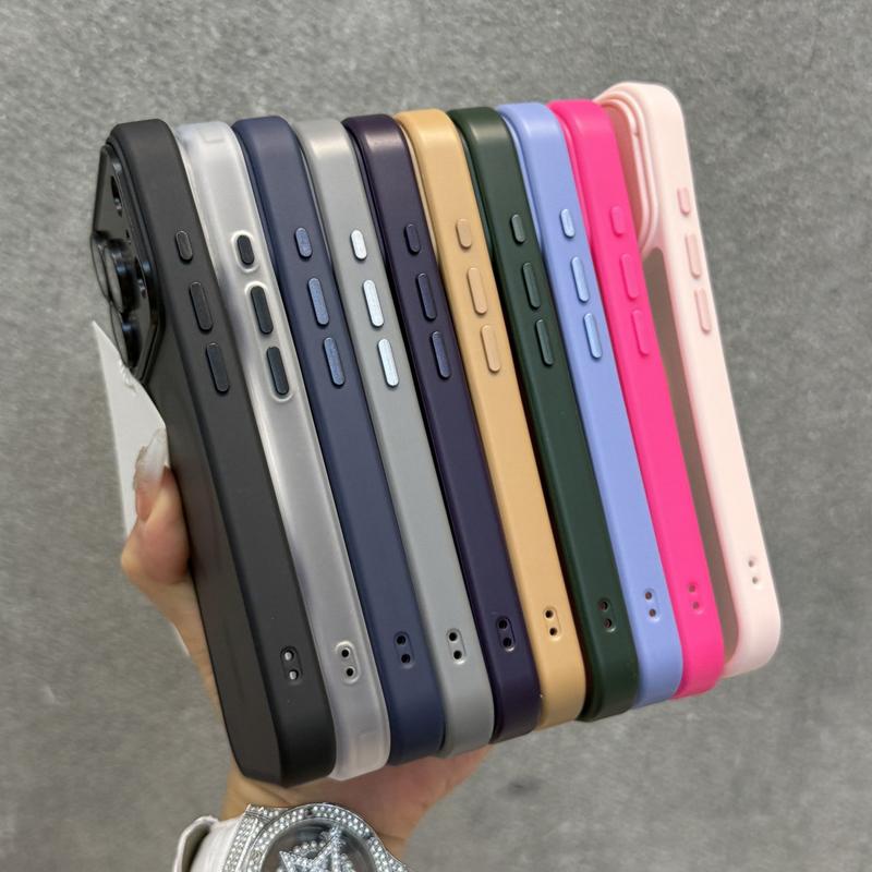Luxury Magnetic Matte Translucent Case For 17 16 15 14 13 12 11 Pro Max 16Pro 17Pro for Magsafe Mag Safe Wireless Covers