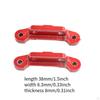2x Front Rear Arms Upgrades Sturdy 1/16 Scale Compact Replacement Metal for 16102 16101 16201 RC Car