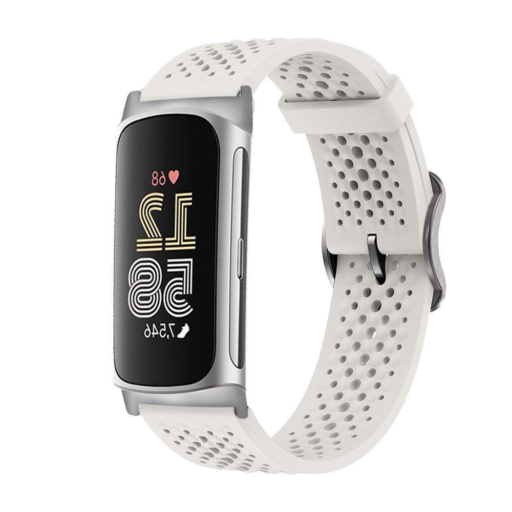 Классический ремешок Подходит для Fitbit Charge 6 Дышащий Мягкий Силиконовый Браслет для Charge 5/Charge6 Спортивный Водонепроницаемый Ремешок Correa