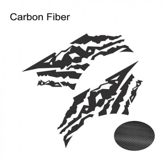 2 PCS Graphic Vinyl Stripe Car Sticker For Hyundai Santa Cruz Trunk Side Decals