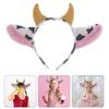 Adjustable Hair Hoop Plush Animal Cosplay Hair Accessories Girl Women Hair Ring for Birthday Party Show Performing