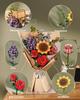 ROBOTIME Rowood DIY Wooden Flower Bouquet 3D Wooden Puzzle TW01H