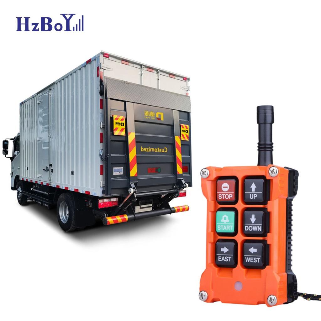 F21-4S 4-Button 24 Volt Wireless Remote Control 433mhz Frequency Electric Hoist Crane Radio Motor Starters for Tail Lift