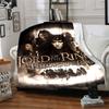 1pc Lord of the Rings Fellowship of the Ring Flannel Blanket Soft Warm Throw for Home, Office, Travel, All-Season Cozy Bedding GiftL1138