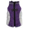 Winter Pet Coat Dogs Cats Warm Thick Cotton Outfit With Harness Loop Anti-Shedding Teddy Munchkin