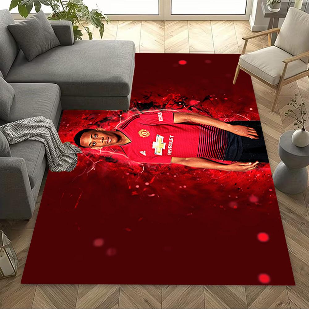 Manchester Player Carpet Design for Hallway Outdoor Game Room Dormitory Antislip Carpet Office home decor Perfect Gift for Valentine's Wedding Birthda