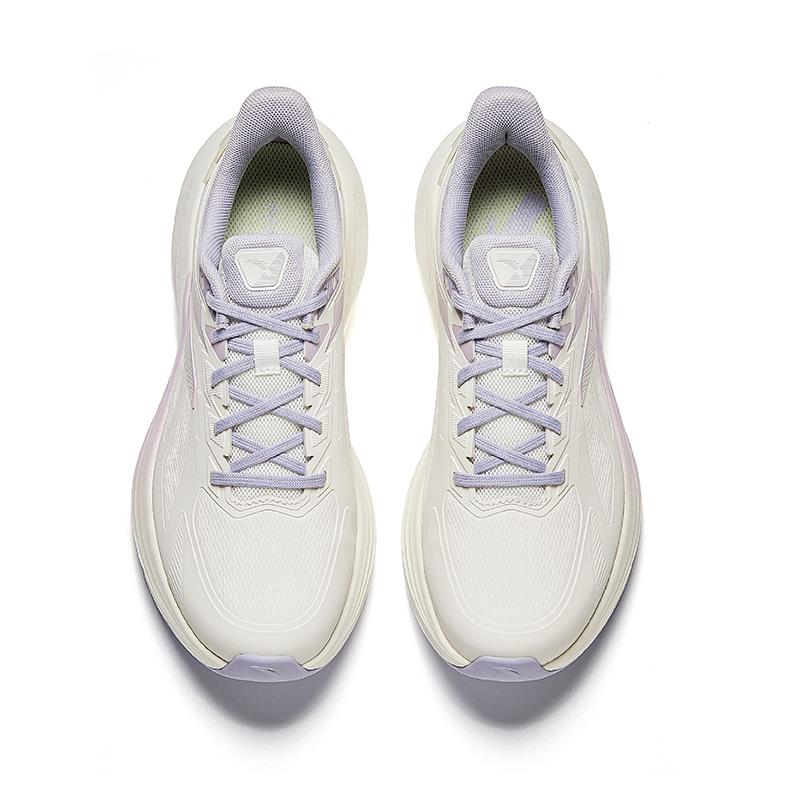 Anta Серия для бега Удобные Амортизирующие Прочные Низкие Повседневные Кроссовки для бега Женские кроссовки Серый Фиолетовый 922535511-4