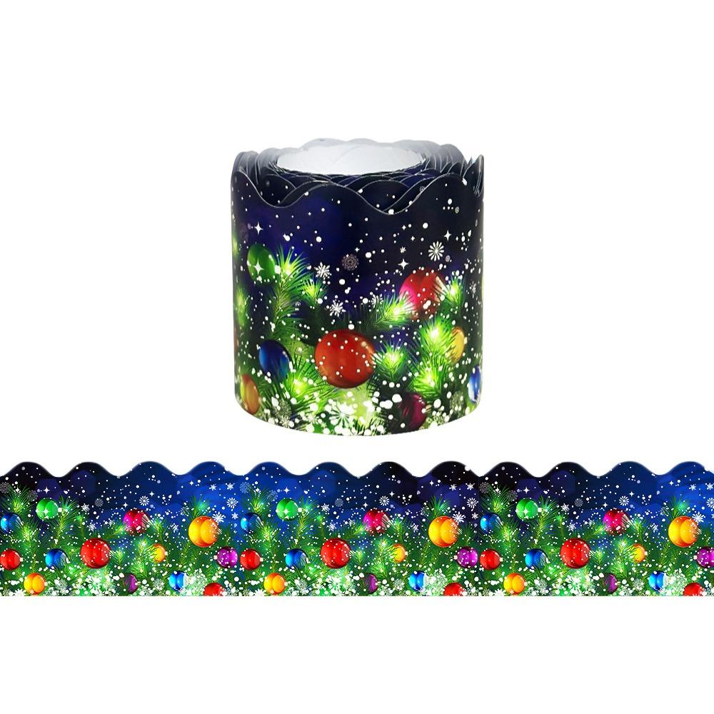 Handmade Crafts Decorative Stickers Paper Bulletin Board Border New Stickers Christmas