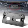 Front Bumper License Plate Holder Frame Registration Plate Bracket For Honda Accord 4Dr Hybrid 2018 2019 2020 2021 2022 US Model License Plate Covers