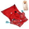 Dog Clothes Chinese Style Cheongsam Satin Pet Dog Tang Suit for Dog Pet Puppy Cat