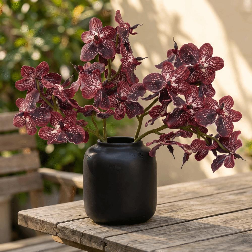 7 Heads Phalaenopsis Branch Real Touch Simulation Orchid Flowers Fake Flower Party Favors