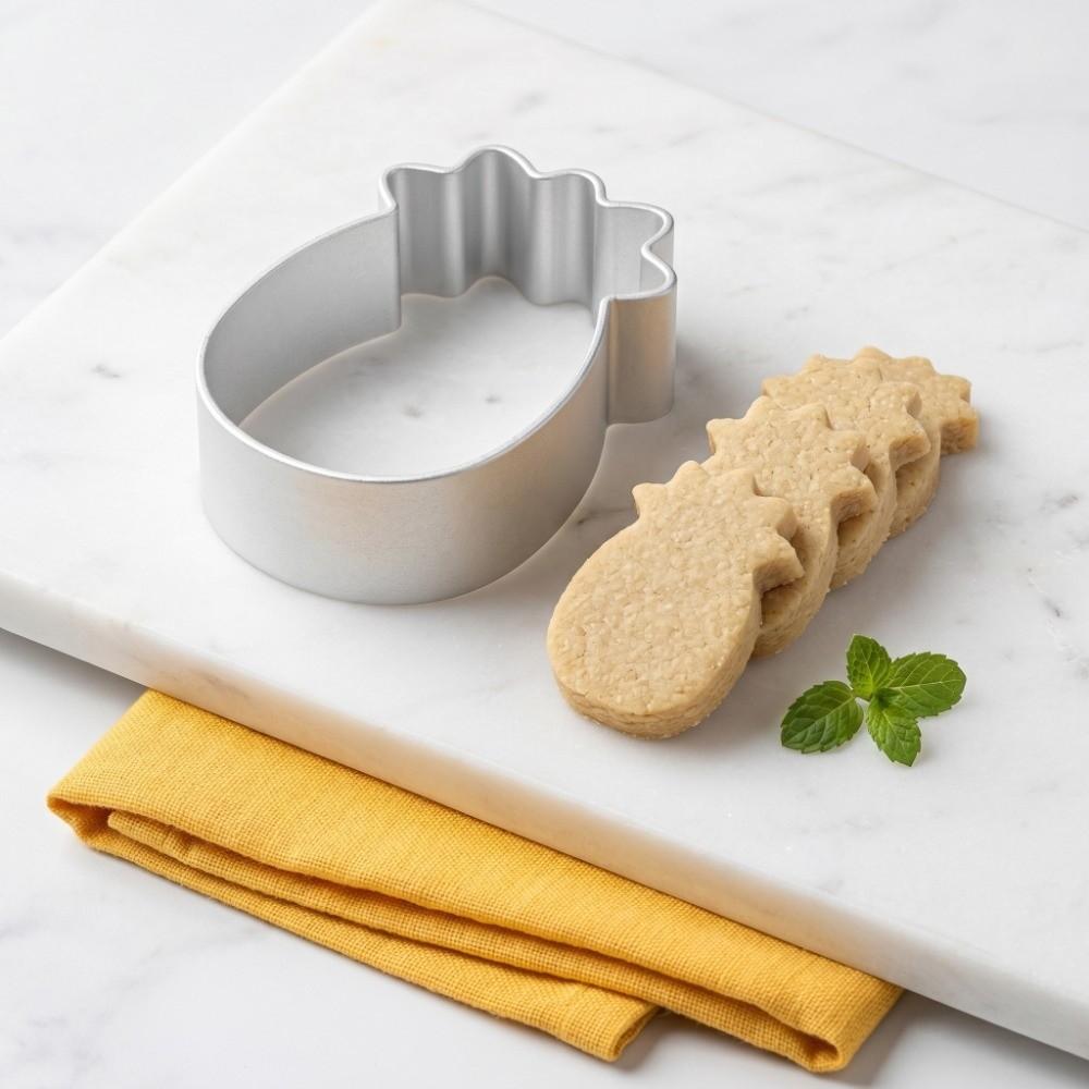 10pcs Stainless Steel Moon Cake Mold Set Aluminium Biscuits Cutter Set Valentine's Day