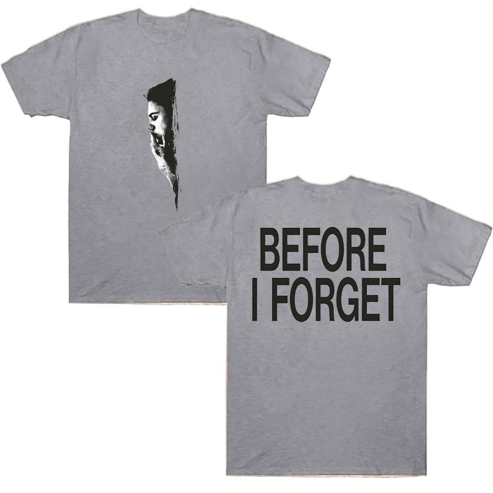 BIF ALBUM Tee The Kid LAROI Before I Forget Clothing Unisex High Quality Cotton Tee Shirt Fashion Aesthetic Clothes