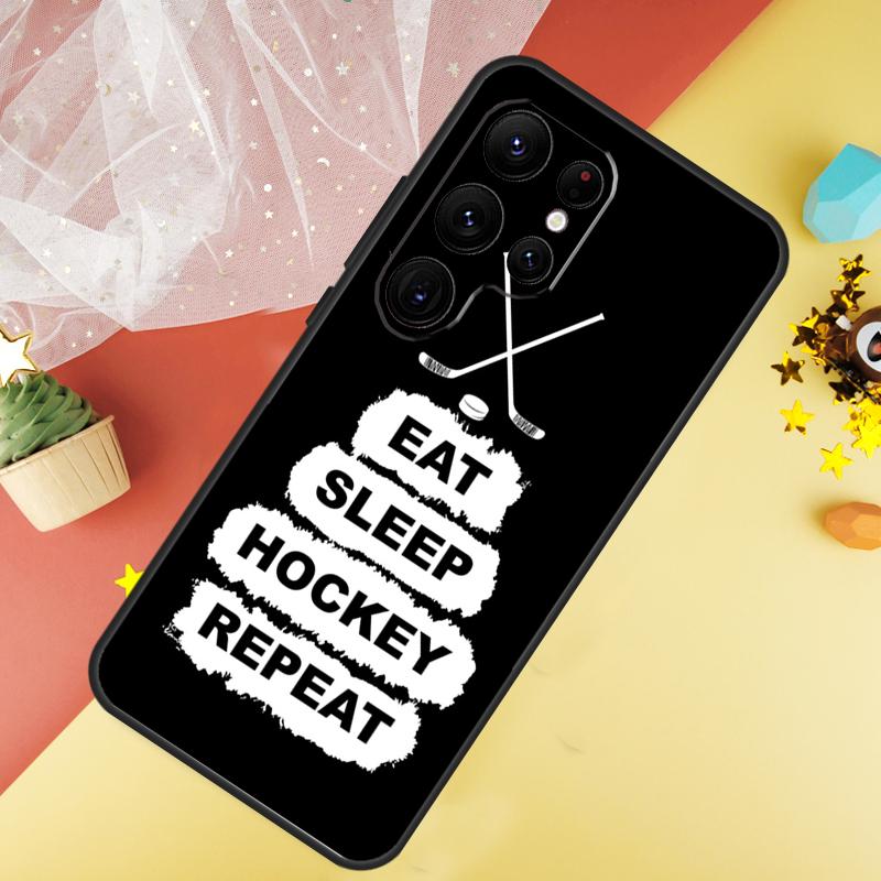 Чехол для телефона с изображением игрока в хоккей на льду Для Samsung Galaxy S25 S26 Ultra S21 S20 S22 S23 Ultra S10 Plus S24 FE Чехол Coque