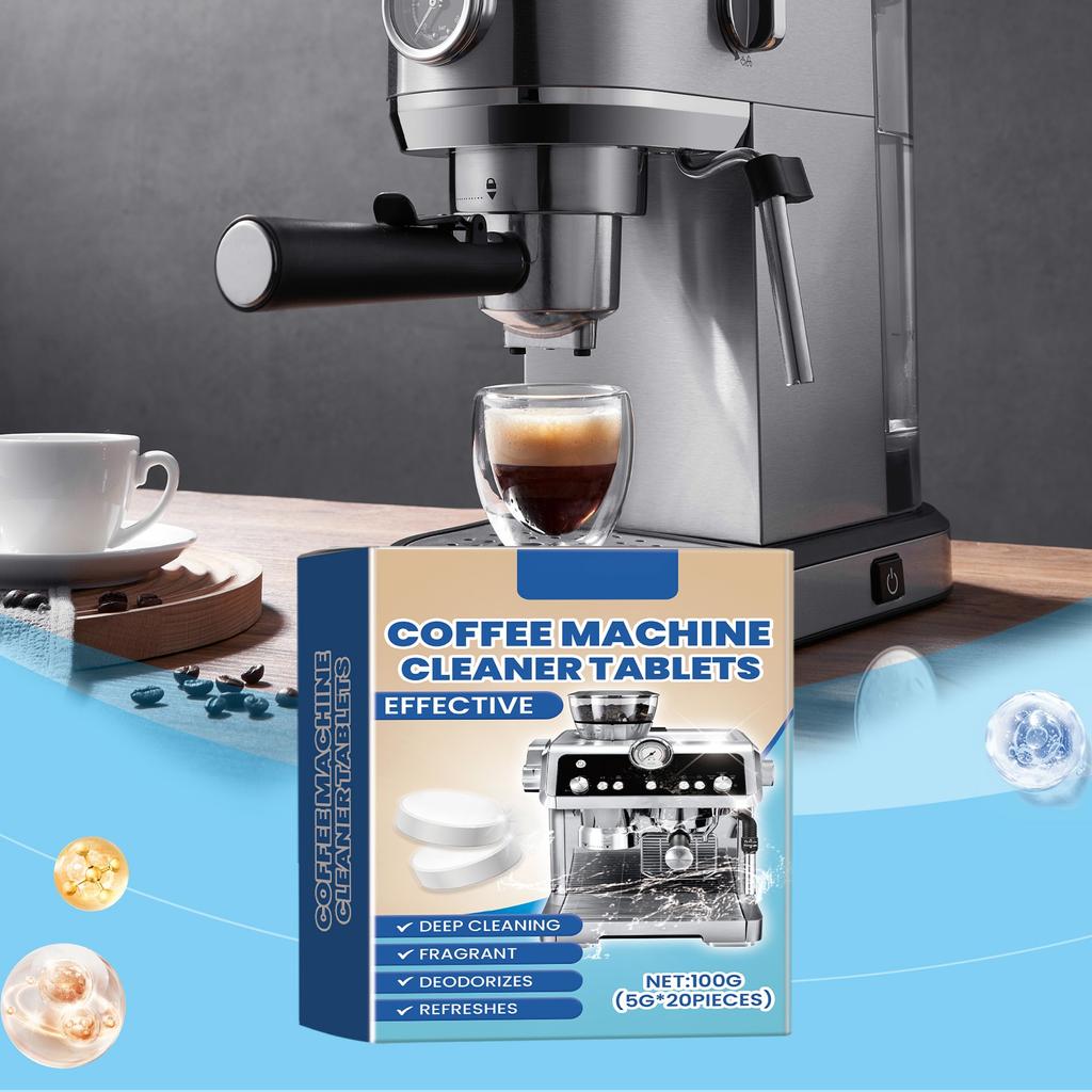 Coffee Machine Descaling Cleaning Tablets Efficient Decontamination And Descaling Maintenance Clean Effervescent Tablets