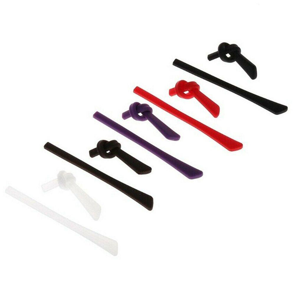 Anti Slip Silicone Eyeglasses Temple Tips Ear Hook Tubes Glasses Ear