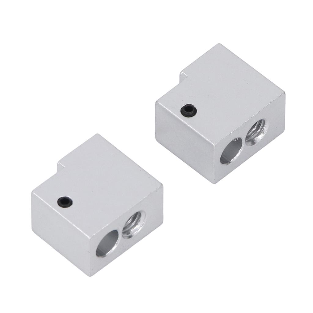 2 шт. алюминиевый нагревательный блок сменный нагреватель для печати аксессуары для 3D-принтера Kobra 3