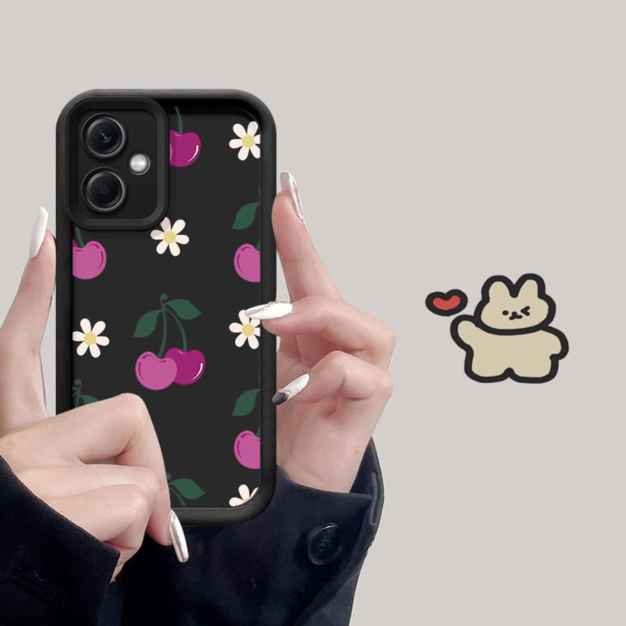 Чехол для телефона для Xiaomi Poco F8 X3 NFC C61 X3 Pro C51 C50 Мультяшный узор с вишней