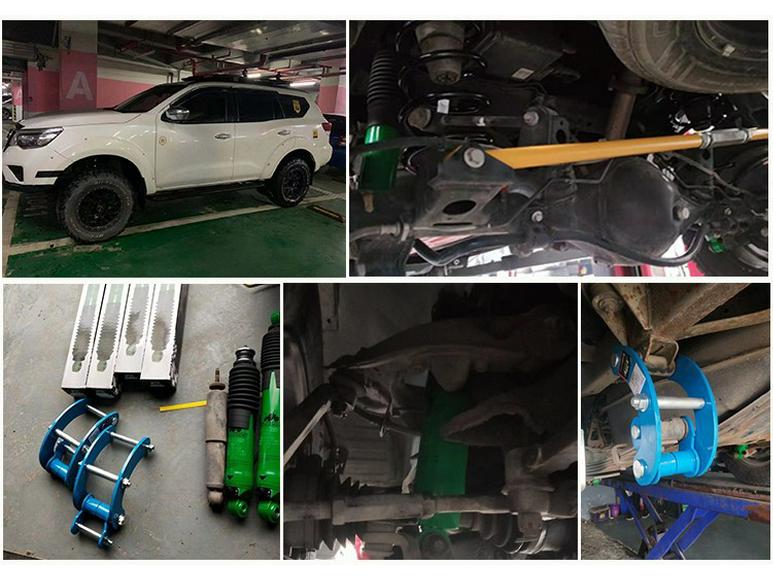 Foton Mars 7 Series Off-Road 2-Inch Lift Kit with Adjustable Shock Absorbers