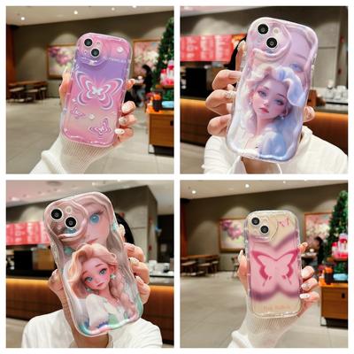 Чехол для телефона Redmi Note 12 Redmi 12C Samsung A54 5G A14 S23 A53 S23 Ultra Realme C55 C53 Iphone 15 OPPO A58 A57 4G Vivo, мягкий чехол-бампер