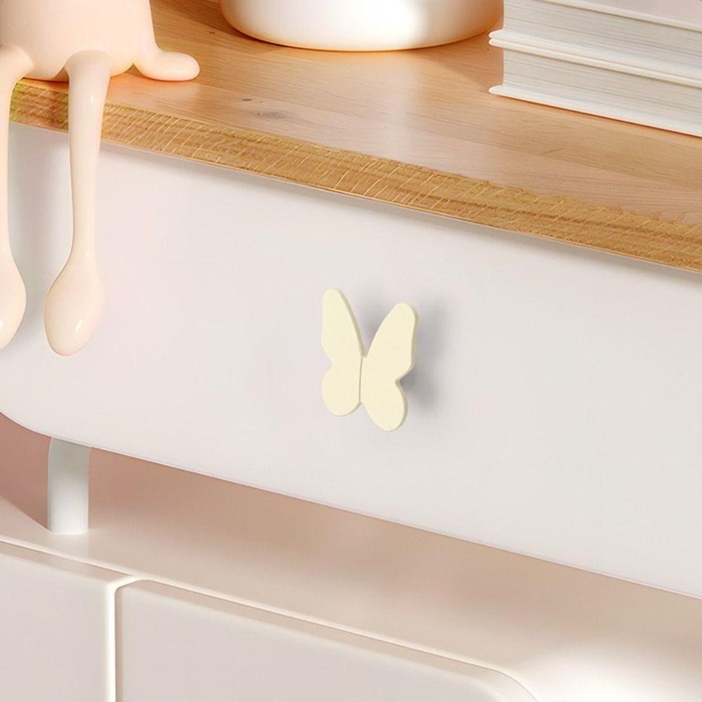 Wardrobe Pulls Butterfly Shape Door Pulls Furniture Hardware Cabinet Door Handle  Wardrobe