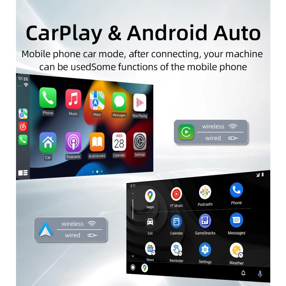 2Din автомобильный радиоприемник Android для Volkswagen Golf 5 6 Polo Passat B6 B7 Jetta Caddy Touran универсальный мультимедиа Carplay навигация GPS 2+32 ГБ