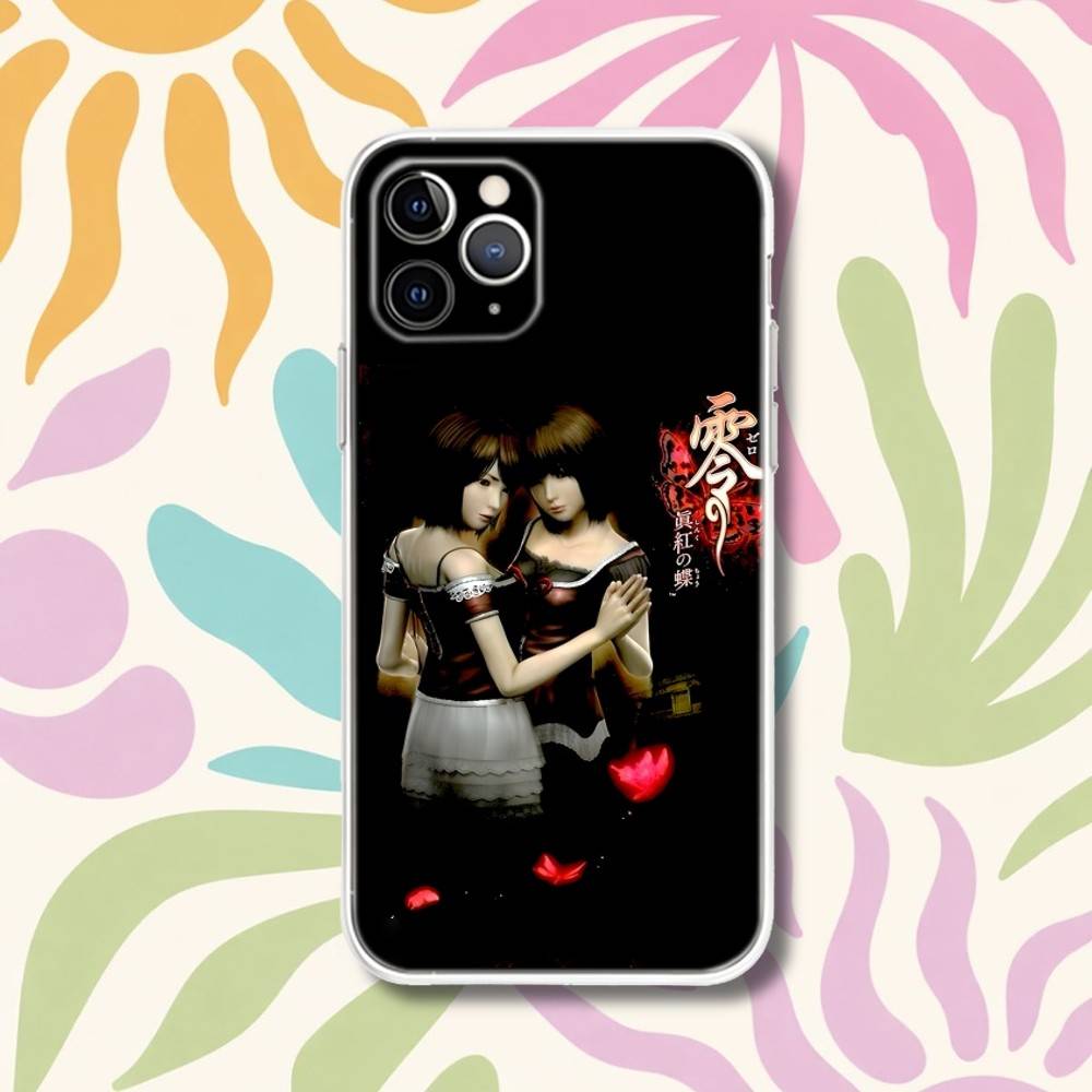 F-Fatal Frame 2 Remake Transparent Phone Case For iPhone 17,13,15,12,11,14,16 Pro Max Mini 7,8 Plus SE4,17E Air Cover Fundas