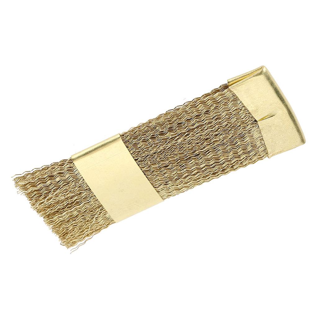 Nail Art Bits Cleaning Brush Golden Color Copper Wire Drill Cleaner Brush Manicure Accessories
