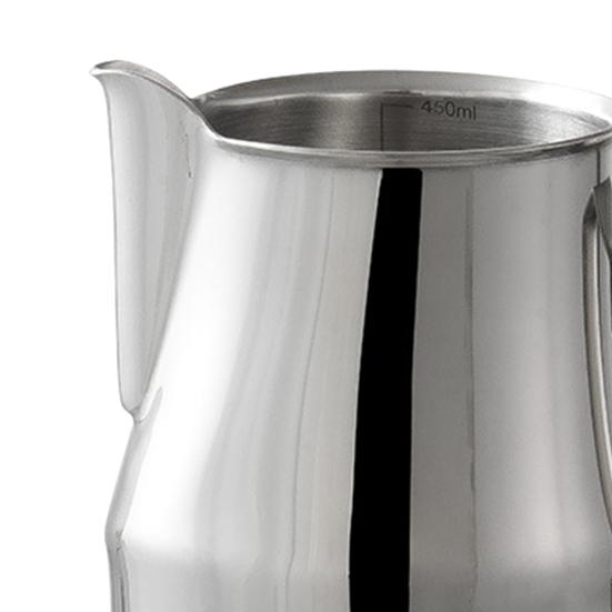 Удобный четкий считывающий трудосберегающий прочный пищевой кувшин для вспенивания молока для кофейни Latte Art Cup