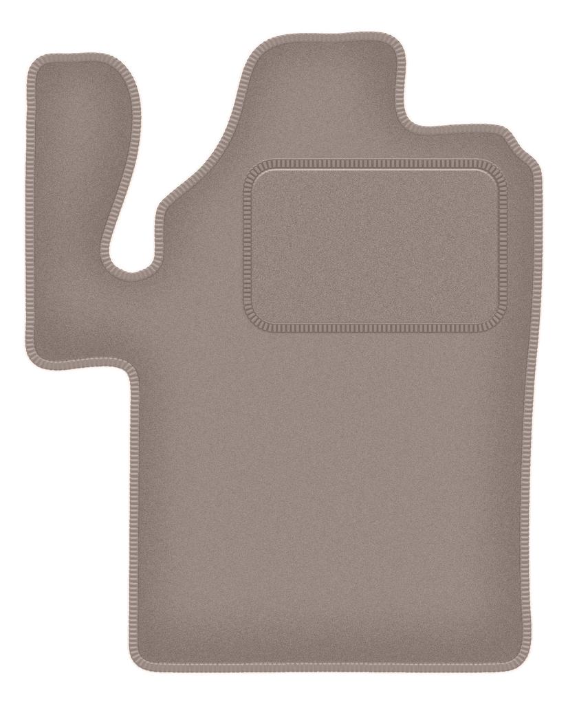 Beige driver's mat for: Mercedes Viano W639 delivery van (2003-2014)