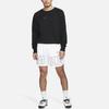 Nike Спортивная одежда Air French Terry Crewneck (Азия) Черная/черная мужская уличная одежда DV9830-010