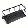 1Pc Kitchen Rack, Rag Drainage Rack, Non-punched Household Spice Rack, Sink Faucet Sink Rack Shelf  Wall Shelf   Sponge Storage