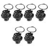 2-10Pcs Kayak Raft Plug Replacement Air Valve Nozzle Cap Air Mattress Plug Replacement Boston Valve for Inflatable Boat Kayak