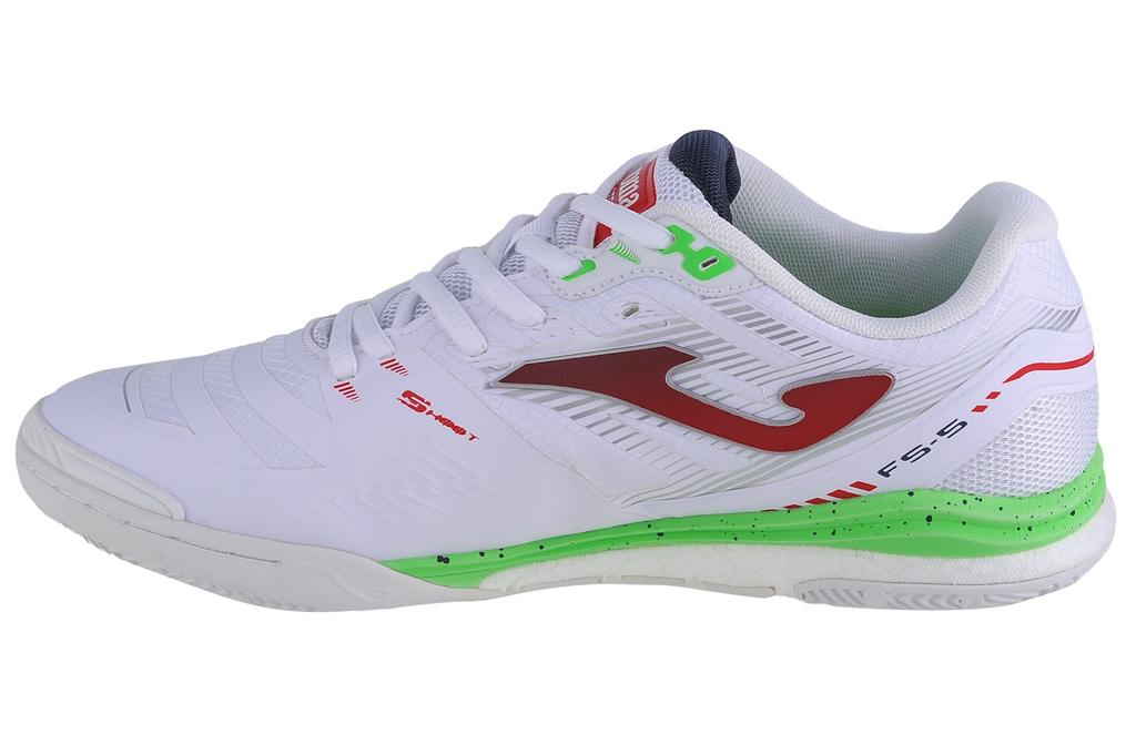 Joma Regate Rebound 23 RREW IN, мужские белые кроссовки для мини-футбола