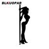 BLKUOPAR Dancing Sexy Girl Car Stickers Personality Decal Sunscreen Die Cut Refrigerator Motorcycle Car Accessories