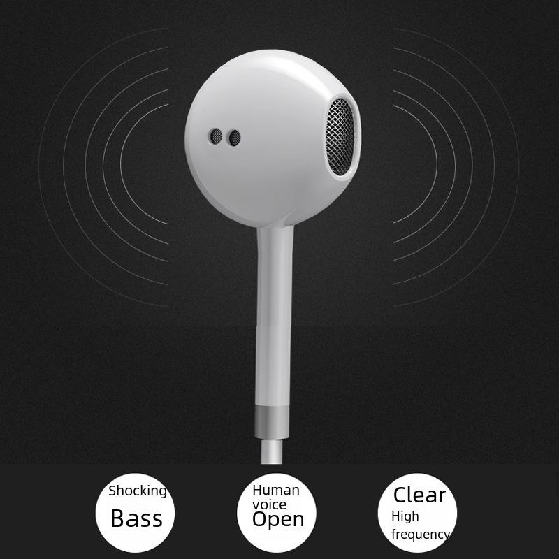 VPB S18 - Внутриканальные проводные наушники с микрофоном для Xiaomi, OPPO, vivo; Идеально подходит для звонков и караоке