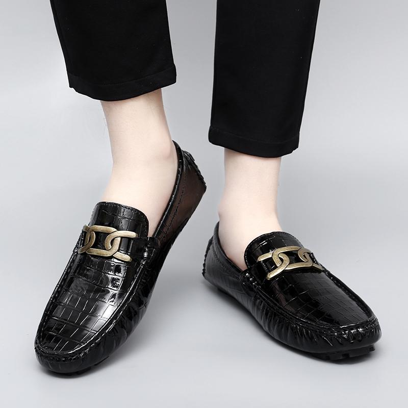 Женские удобные туфли на плоской подошве, мужские мокасины, лоферы, туфли для вождения, повседневные, без застежек, унисекс, большие размеры, фиолетовые, черные, зеленые, синие, кожаные туфли