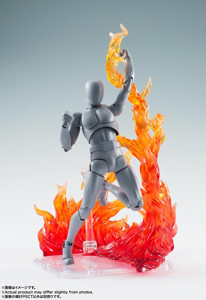 TAMASHII NATIONS Tamashii ЭФФЕКТ ГОРЯЩЕГО ПЛАМЕНИ КРАСНЫЙ для окрашенной полной фигуры Ver. SHFiguarts Немасштабируемый ABS&PVC