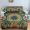 Luxury Boho Mandala Duvet Cover Set Bohemian Bedding Sets Mandala Print Comforter Cover King Size Double Bed Set Quilt Cover