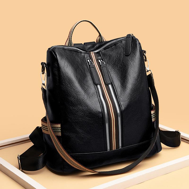 Сумки Женские модные рюкзаки Женские модные ПУ студенческие школьные сумки одно плечо портативные многоцелевые ретро рюкзаки