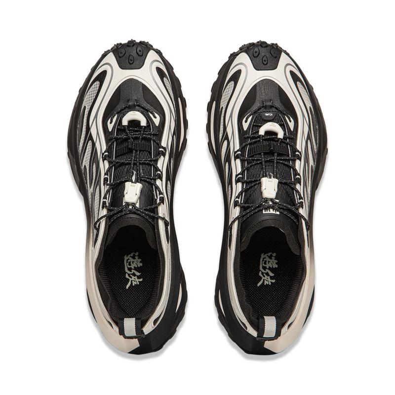 Мужские кроссовки для бега Li Ning Ranger, низкие, Черный/Слоновая кость AZGW311-3