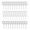 50Pcs Mini Liquid Squeeze Droppers Disposable Jam Dropper For Cupcake Sauce Transfer Pipettes Droppers Cake Dessert Tools