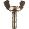 TRUSCO Forged Butterfly Bolt Stainless Steel M5X15 8 Pieces B350515