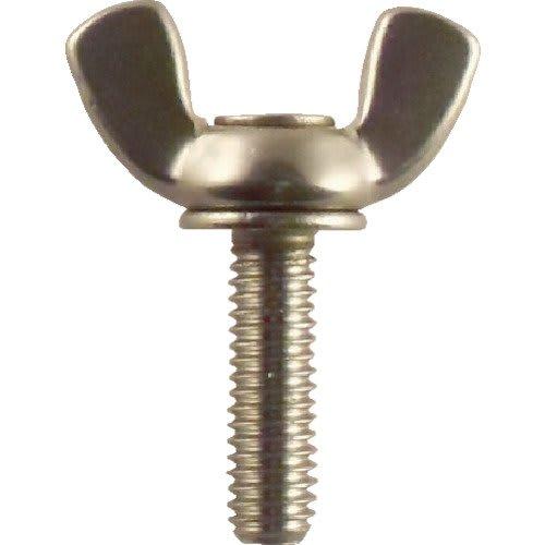 TRUSCO Forged Butterfly Bolt Stainless Steel M5X15 8 Pieces B350515