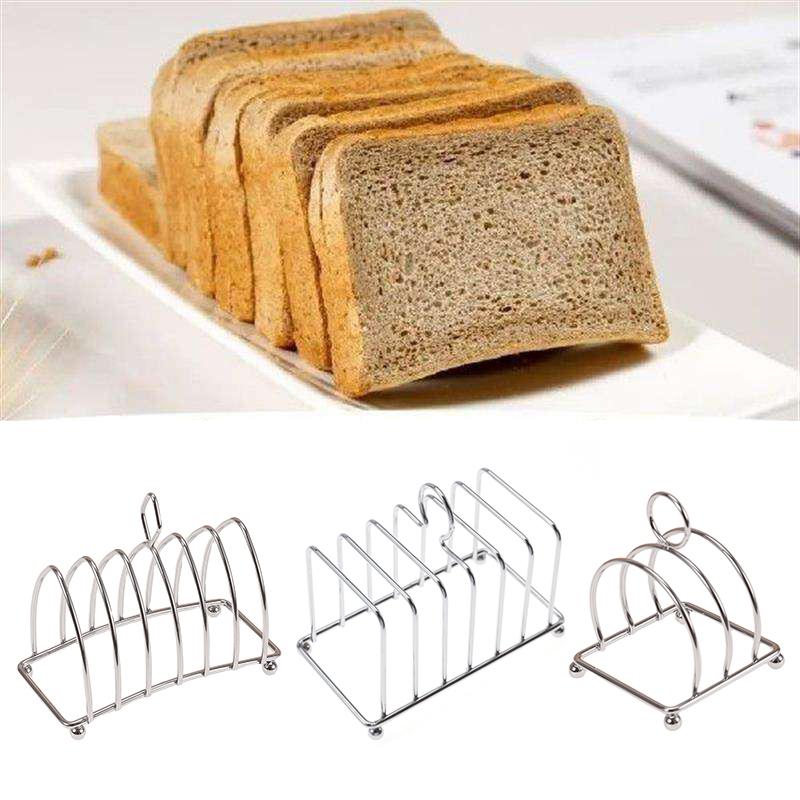 1 шт. Многофункциональная кулинарная подставка из нержавеющей стали. Используется как подставка для тостов, подставка для хлеба, решетка для выпечки, тарелка для пиццы, решетка для гриля, инструмент для кастрюли и аэрофритюрницы.