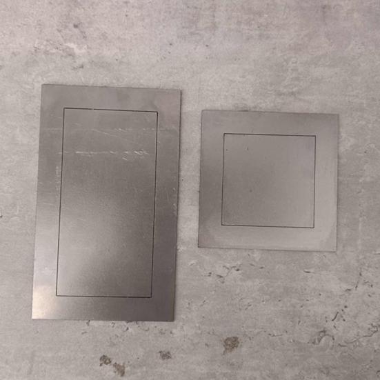 20Pcs/Set Welding Practice Kit Heavy Duty Welding Coupons Beginner Welding Training Plate DIY Welding Skills Enhancement Metal Sheet