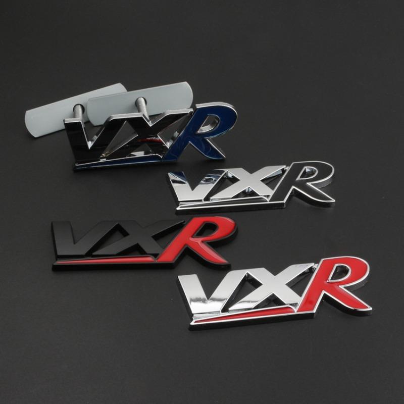 Модифицированная наклейка на автомобиль VXR логотип автомобиля персонализированная металлическая наклейка на кузов в сетчатом логотипе