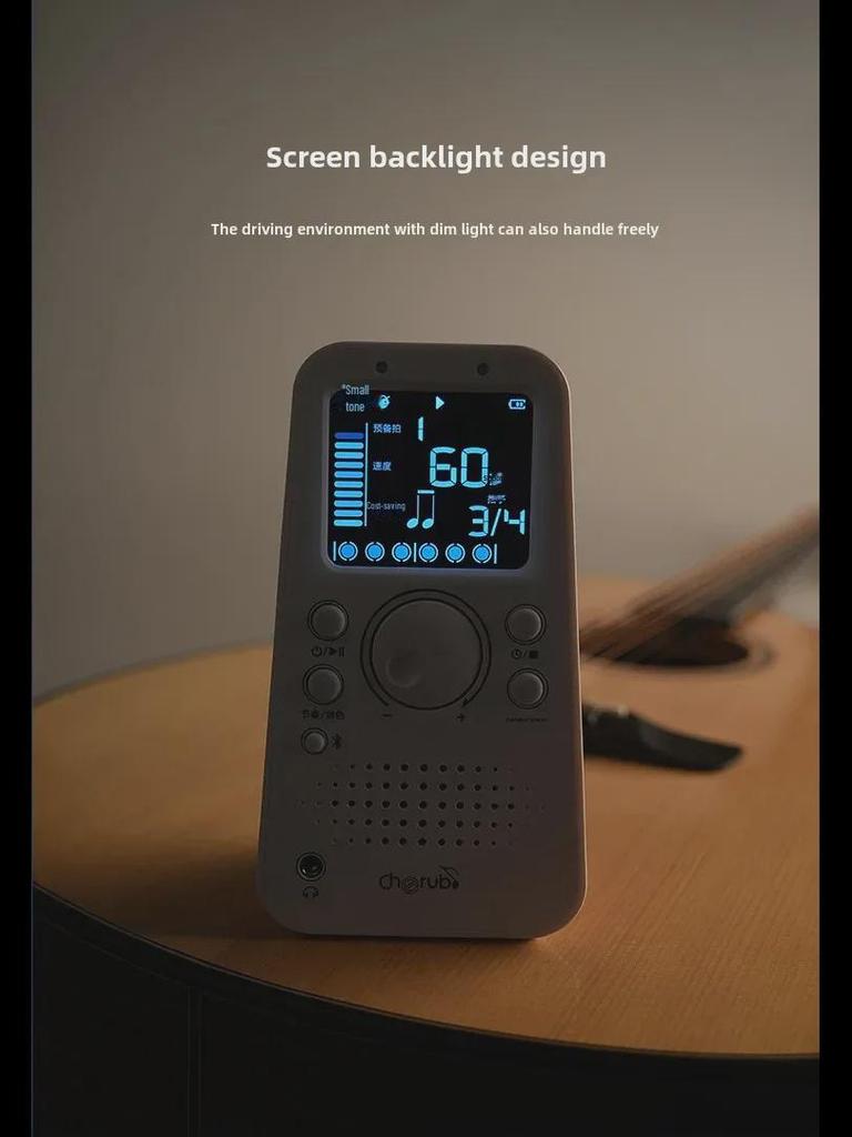 Cherub 289 Электронный метроном с подсчетом голосов человека для фортепиано, барабана, гучжэна