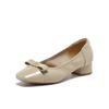 Bestu 25 Autumn Shallow Mouth Single Shoes Fashion Trend Commuter Coarse Heel Square Head Women's Shoes K5339CQ5